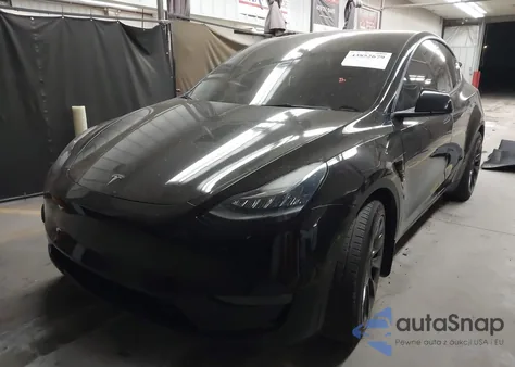 2022 Tesla Model Y Long Range Dual Motor All-Wheel Drive из США, поврежденный, VIN 7SAYGDEE1NF480037